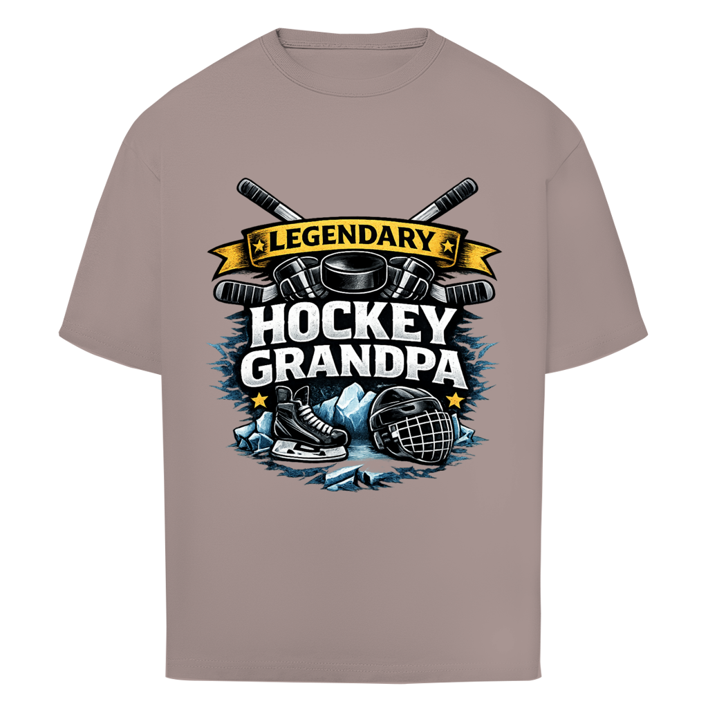 Oversize T-Shirt LEGENDARY HOCKEY GRANDPA