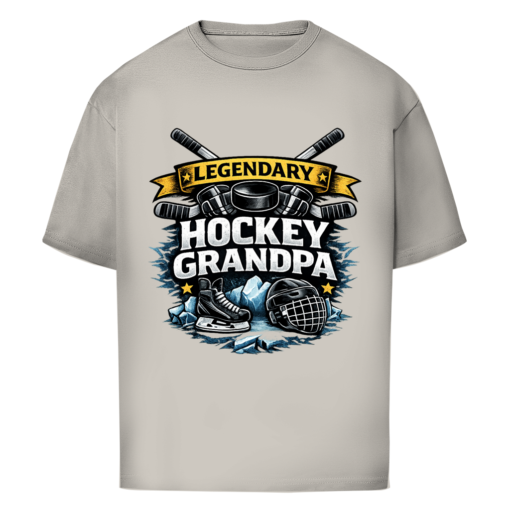 Oversize T-Shirt LEGENDARY HOCKEY GRANDPA