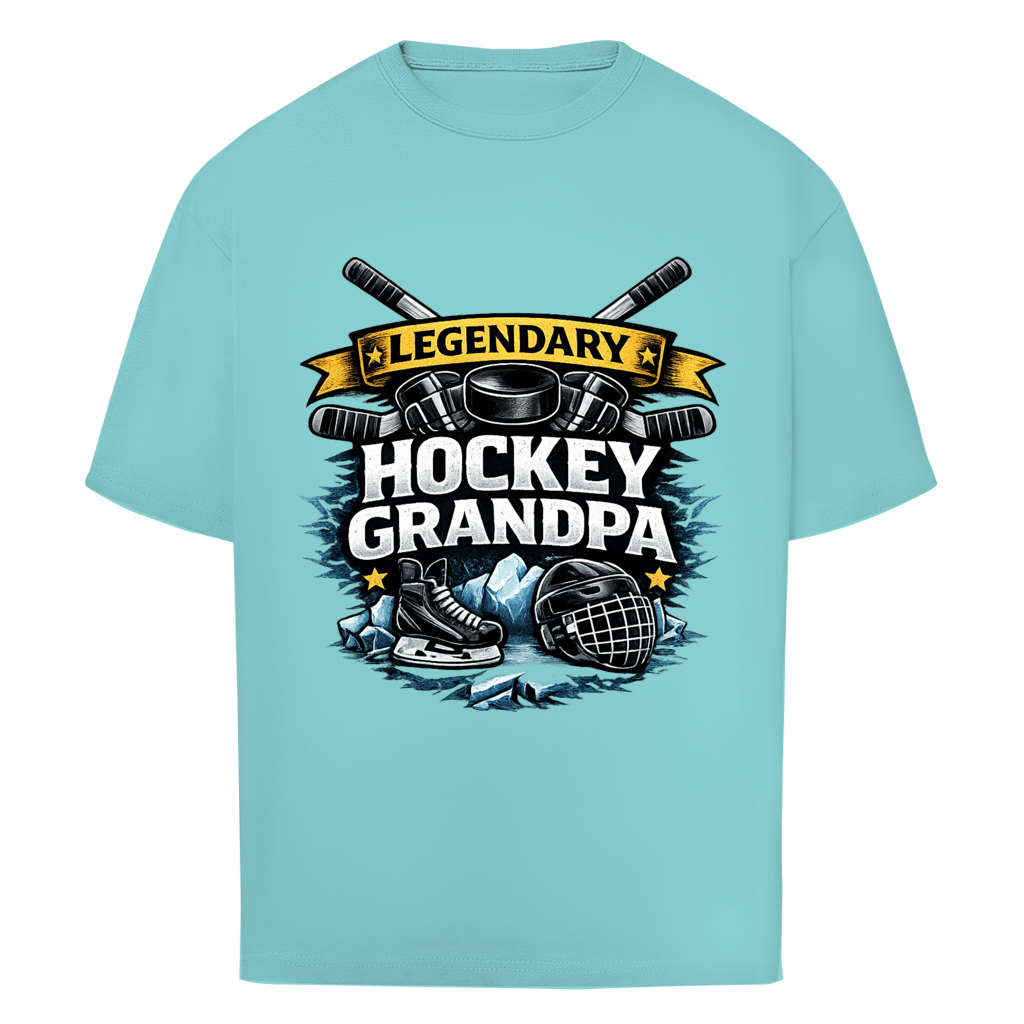 Oversize T-Shirt LEGENDARY HOCKEY GRANDPA