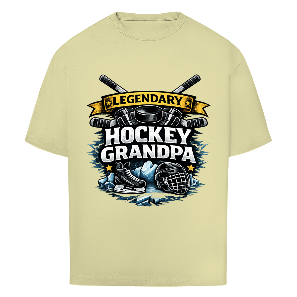Oversize T-Shirt LEGENDARY HOCKEY GRANDPA