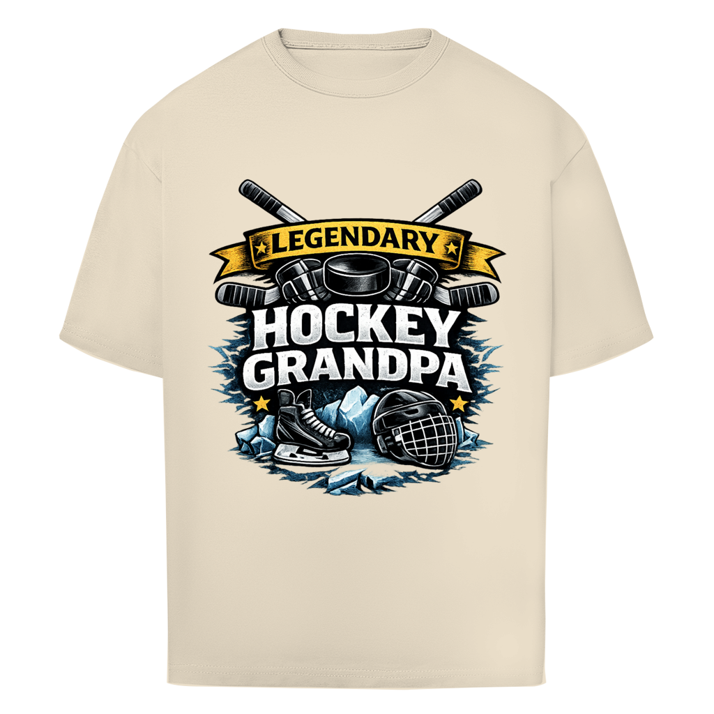Oversize T-Shirt LEGENDARY HOCKEY GRANDPA