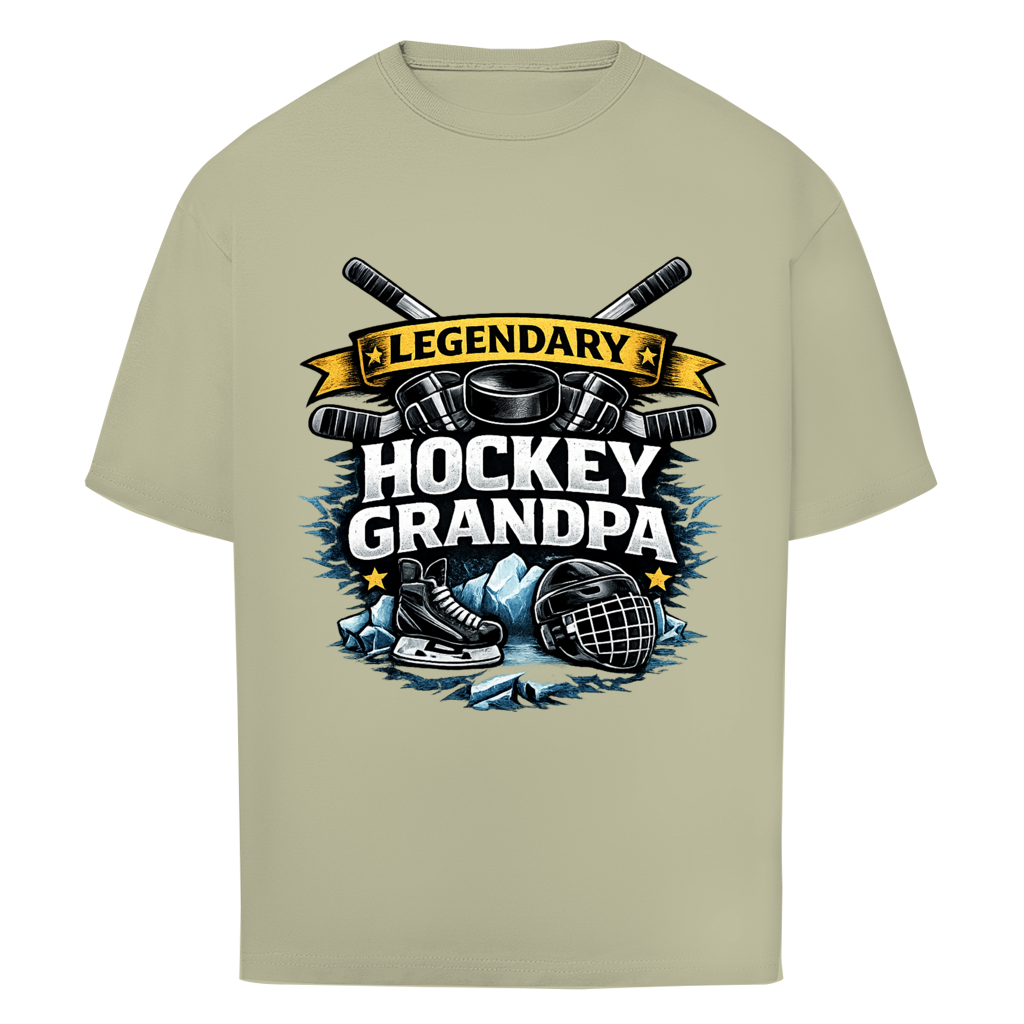 Oversize T-Shirt LEGENDARY HOCKEY GRANDPA