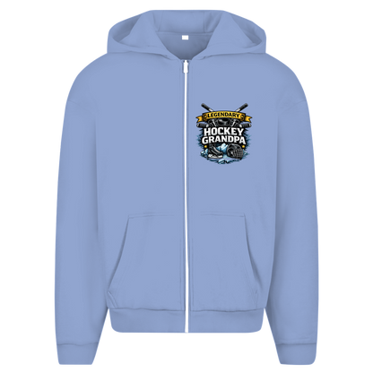 Oversize Zipper LEGENDARY HOCKEY GRANDPA (front&back)