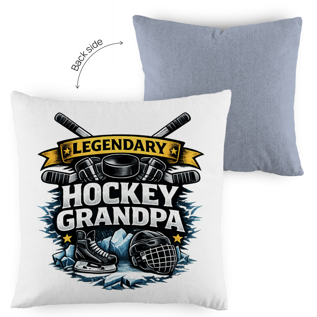 Kopfkissen zweifarbig LEGENDARY HOCKEY GRANDPA
