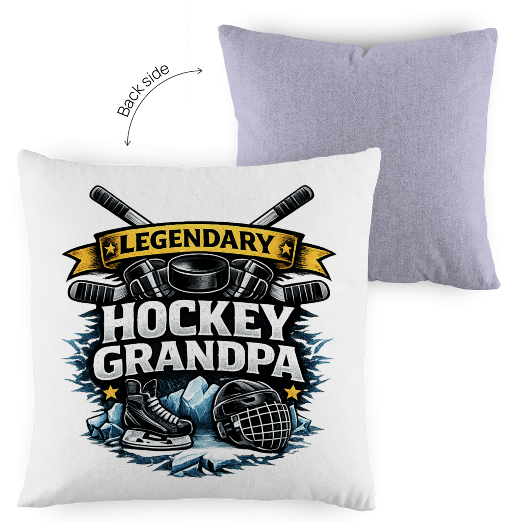 Kopfkissen zweifarbig LEGENDARY HOCKEY GRANDPA