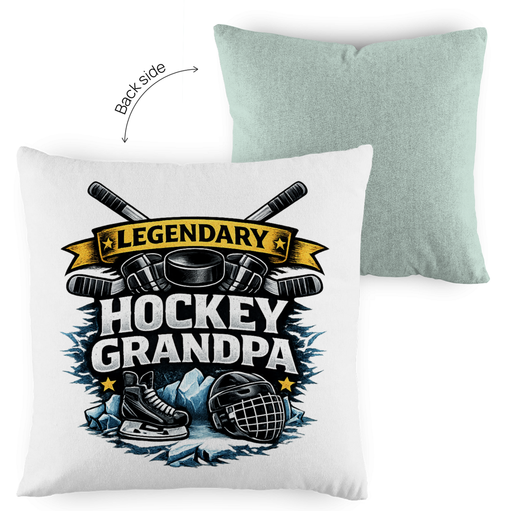 Kopfkissen zweifarbig LEGENDARY HOCKEY GRANDPA