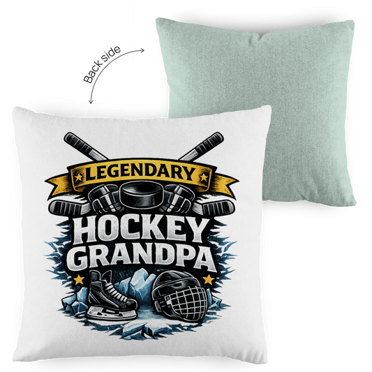 Kopfkissen zweifarbig LEGENDARY HOCKEY GRANDPA