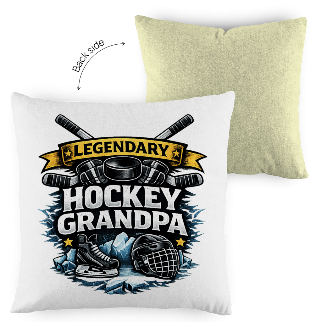 Kopfkissen zweifarbig LEGENDARY HOCKEY GRANDPA