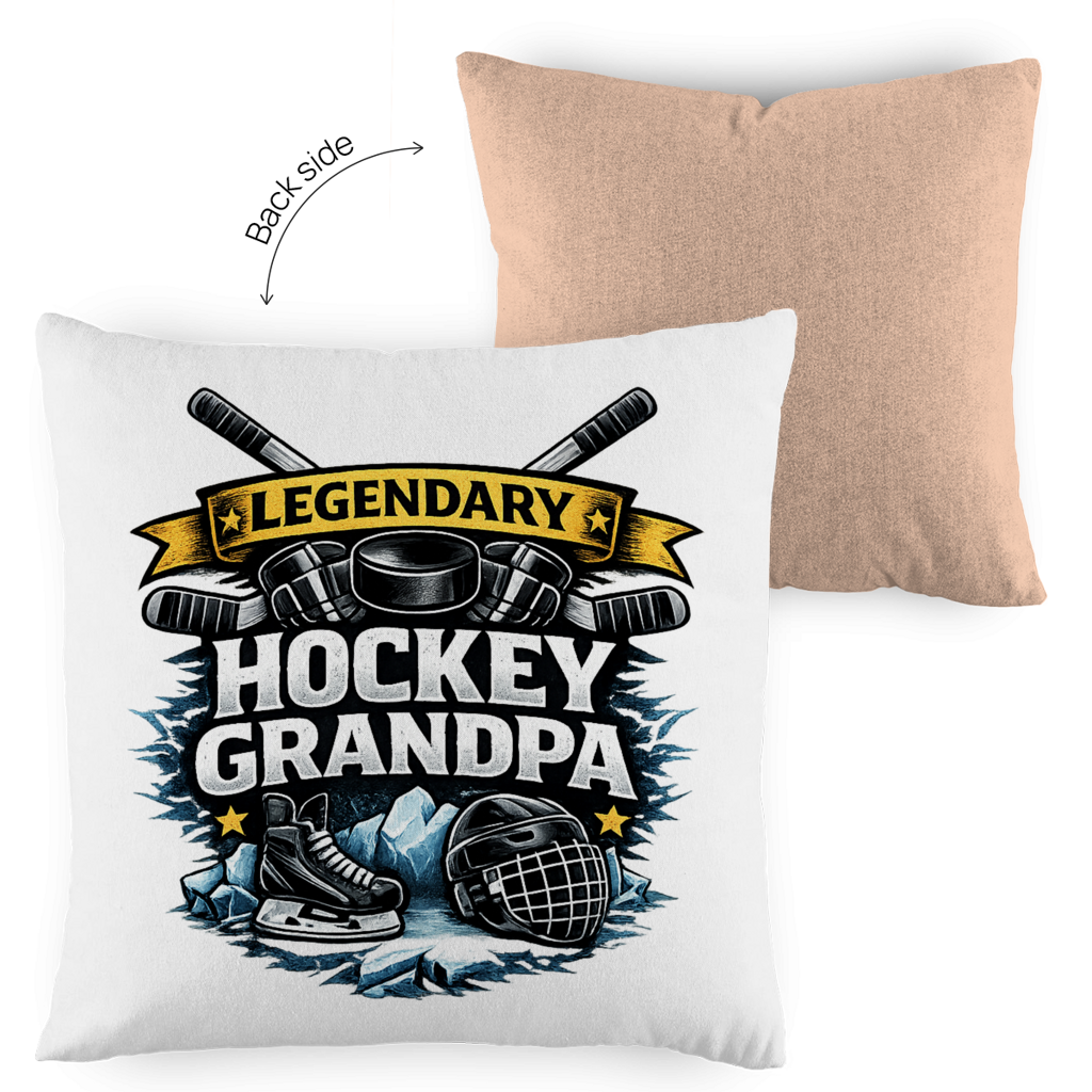 Kopfkissen zweifarbig LEGENDARY HOCKEY GRANDPA