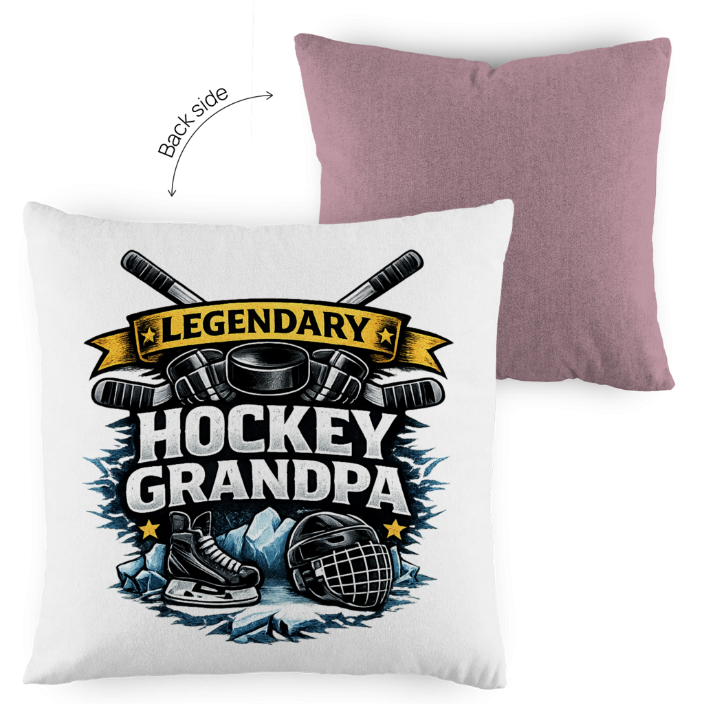Kopfkissen zweifarbig LEGENDARY HOCKEY GRANDPA