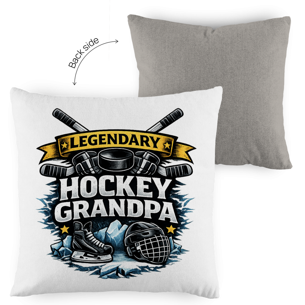 Kopfkissen zweifarbig LEGENDARY HOCKEY GRANDPA