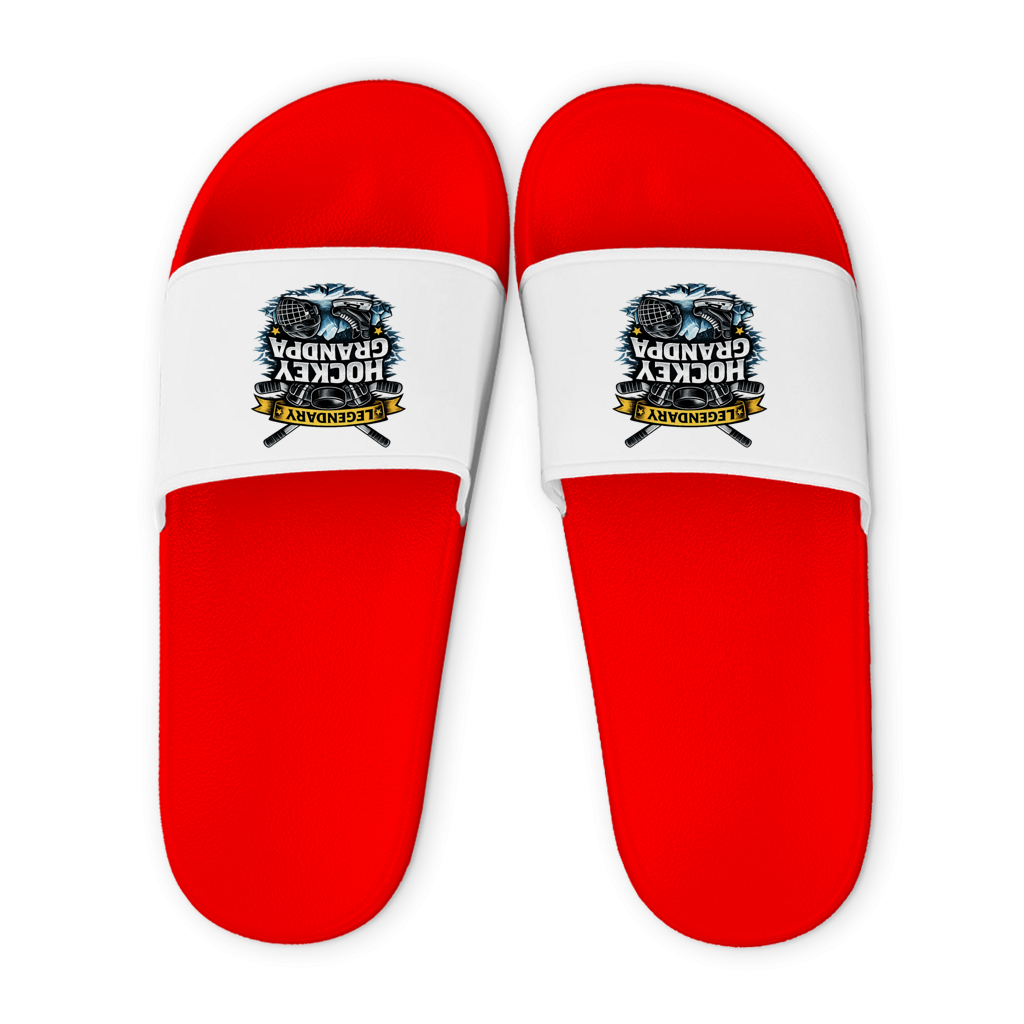 Badelatschen LEGENDARY HOCKEY GRANDPA