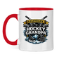Tasse zweifarbig LEGENDARY HOCKEY GRANDPA
