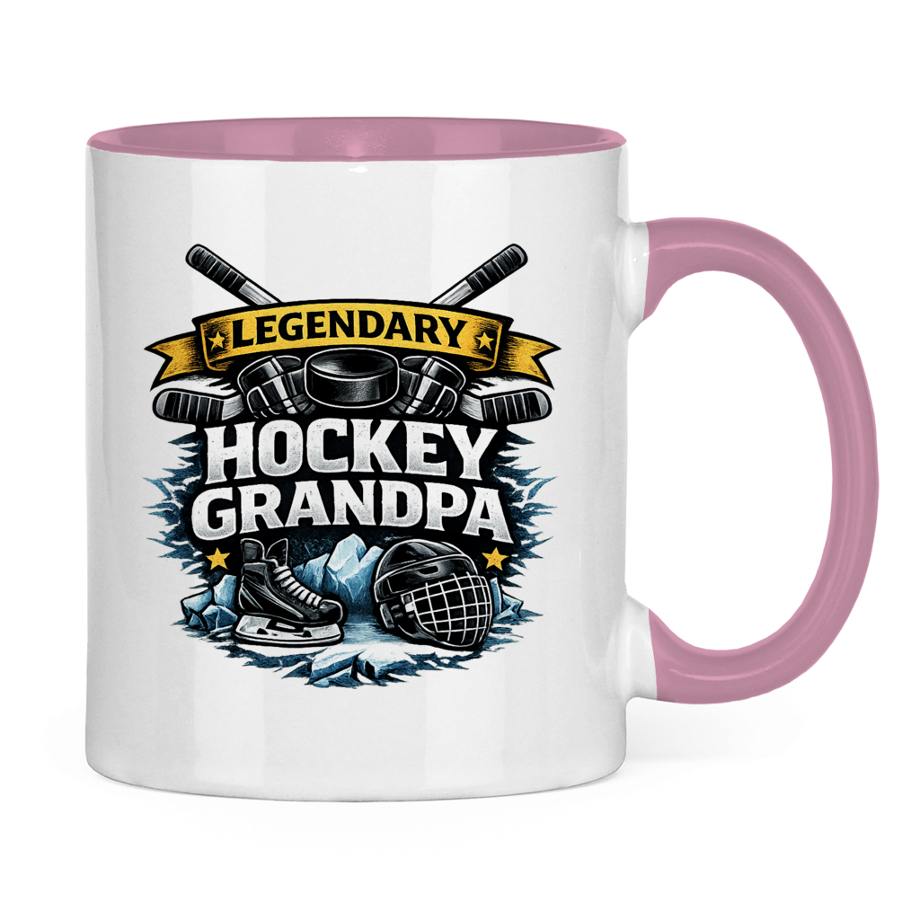 Tasse zweifarbig LEGENDARY HOCKEY GRANDPA