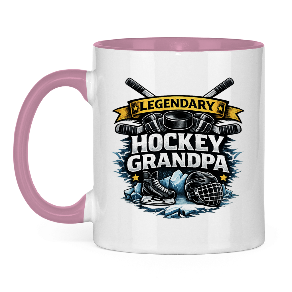 Tasse zweifarbig LEGENDARY HOCKEY GRANDPA