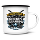 Emaille Tasse LEGENDARY HOCKEY GRANDPA