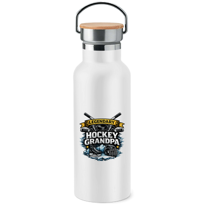 Edelstahl-Trinkflasche LEGENDARY HOCKEY GRANDPA
