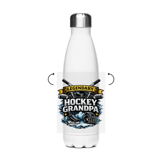 Edelstahl-Thermoflasche LEGENDARY HOCKEY GRANDPA