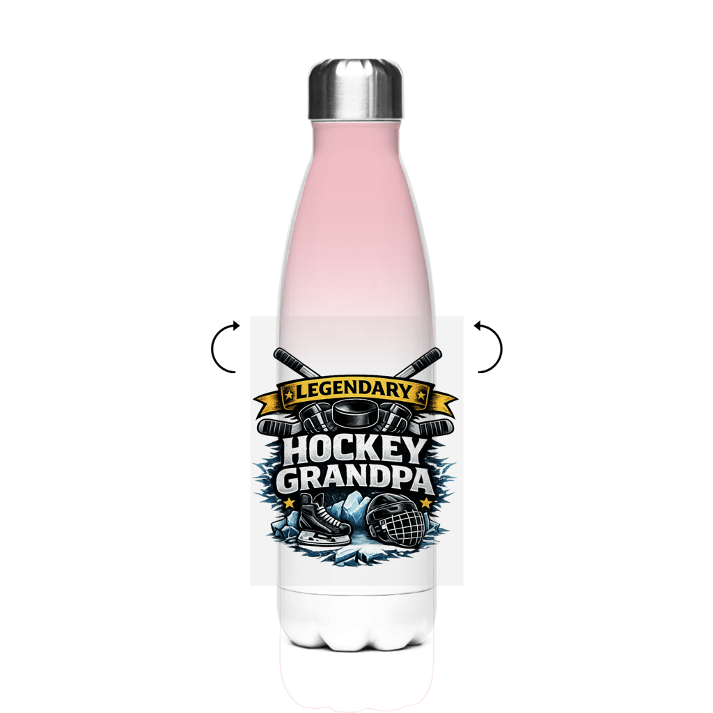 Edelstahl-Thermoflasche LEGENDARY HOCKEY GRANDPA