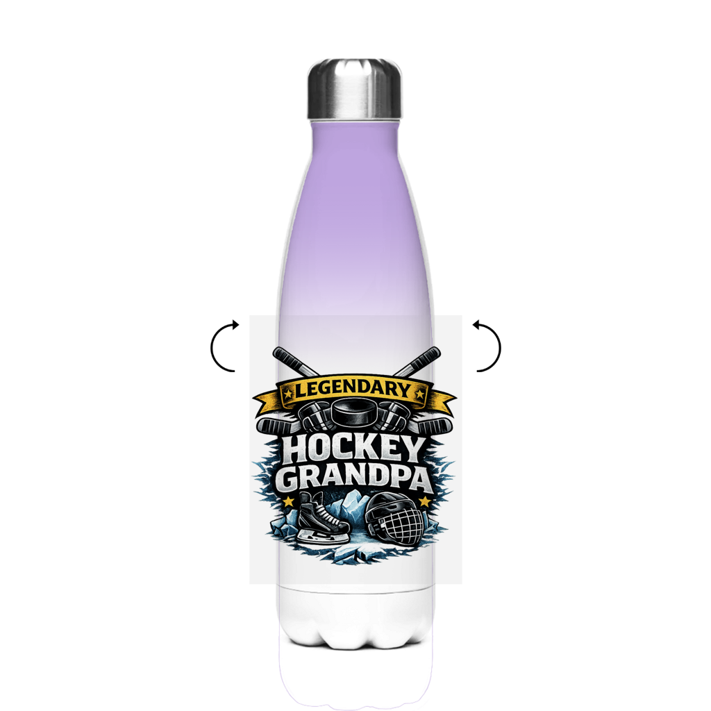 Edelstahl-Thermoflasche LEGENDARY HOCKEY GRANDPA