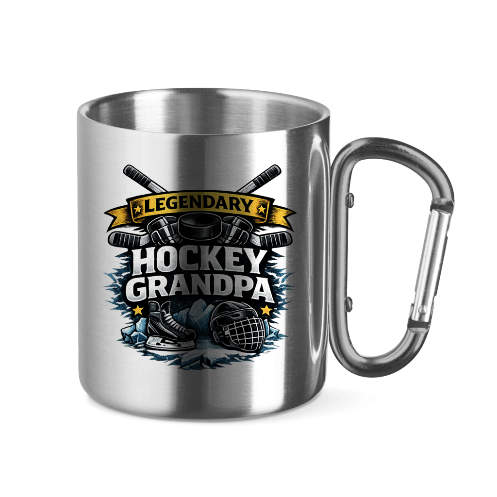 Edelstahltasse LEGENDARY HOCKEY GRANDPA