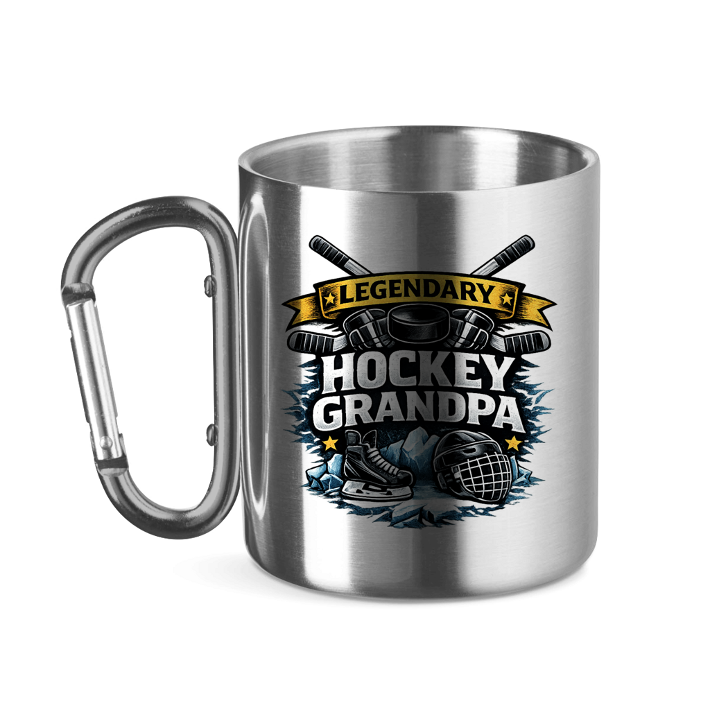 Edelstahltasse LEGENDARY HOCKEY GRANDPA