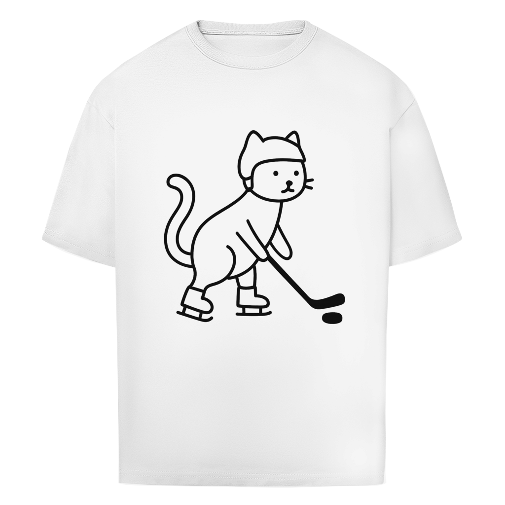 Oversize T-Shirt HOCKEY CAT