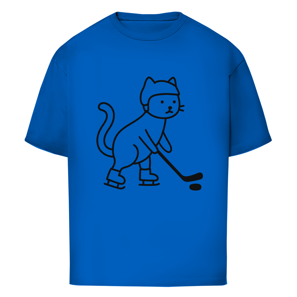 Oversize T-Shirt HOCKEY CAT