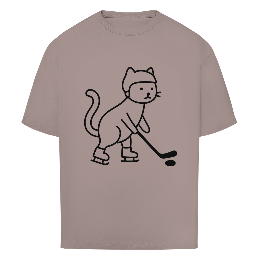 Oversize T-Shirt HOCKEY CAT
