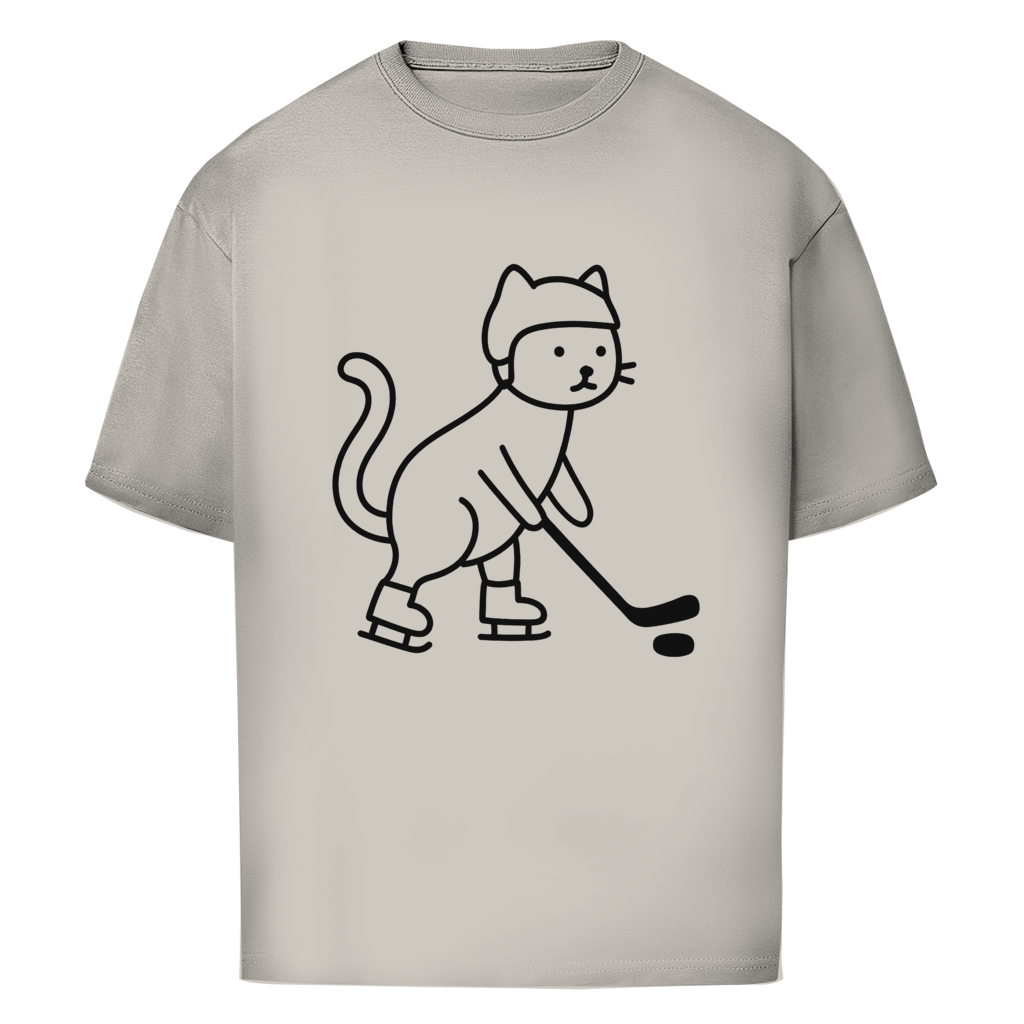 Oversize T-Shirt HOCKEY CAT