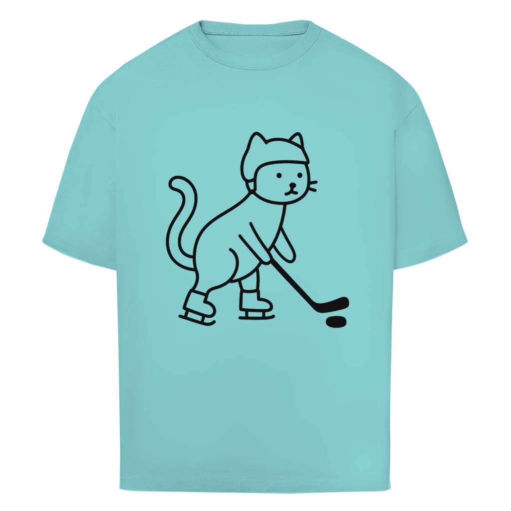 Oversize T-Shirt HOCKEY CAT