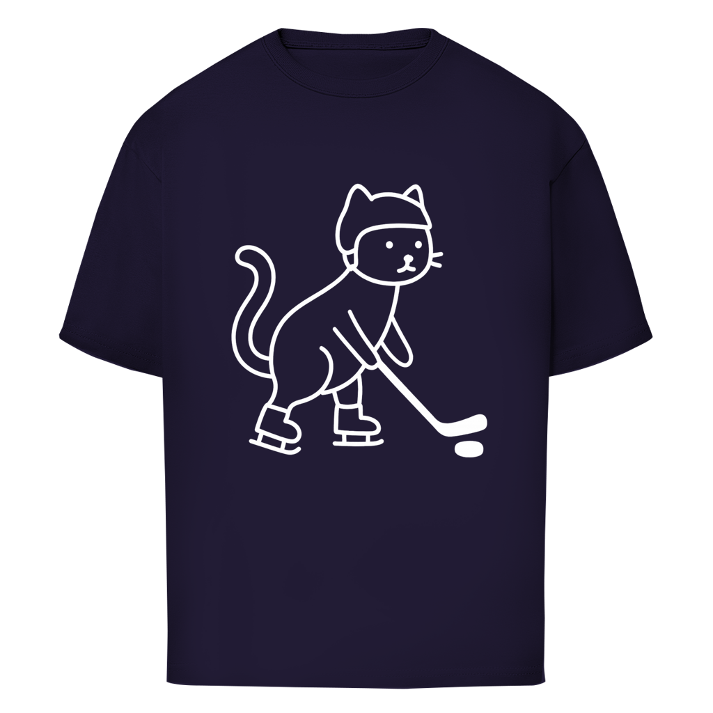 Oversize T-Shirt HOCKEY CAT