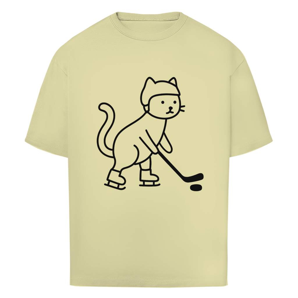 Oversize T-Shirt HOCKEY CAT