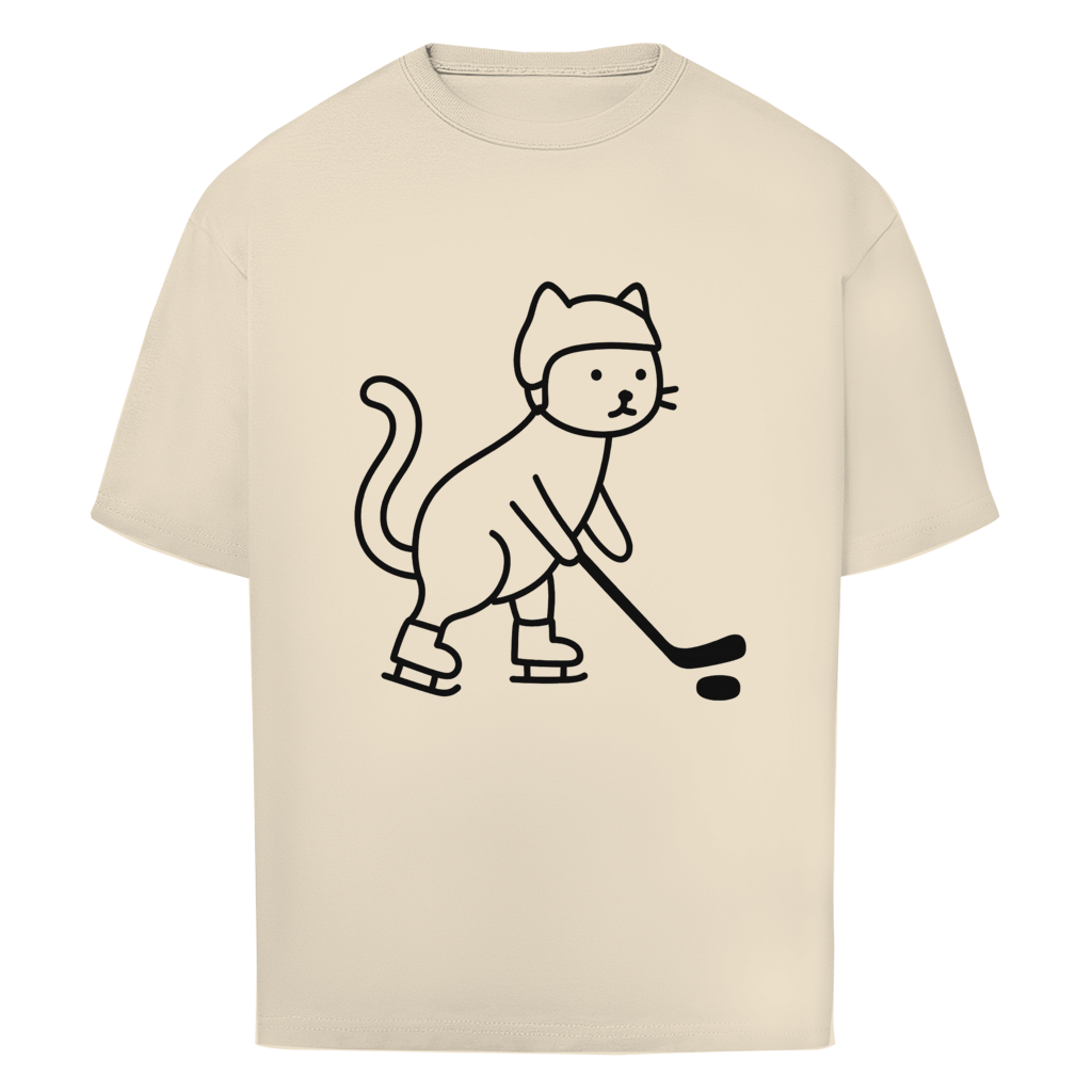 Oversize T-Shirt HOCKEY CAT