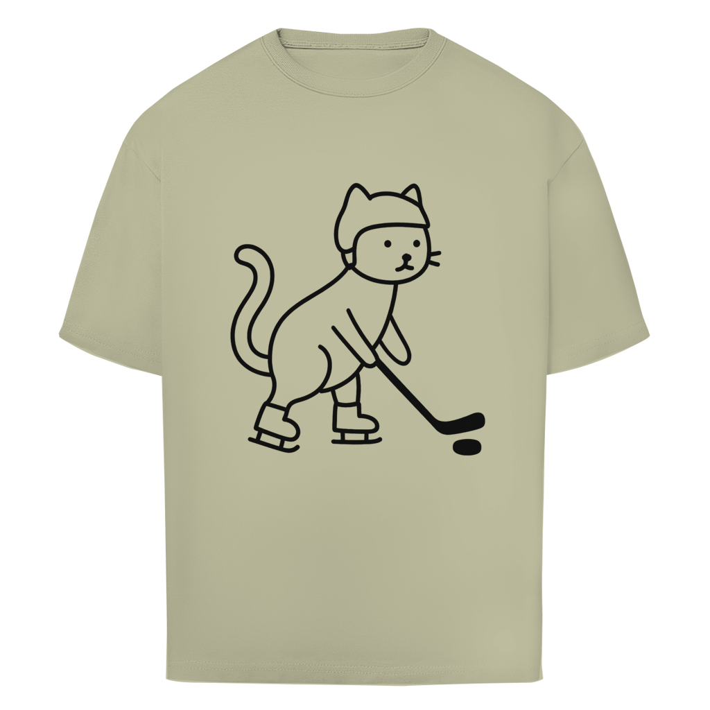 Oversize T-Shirt HOCKEY CAT