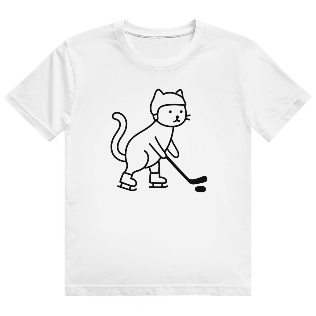 T-Shirt HOCKEY CAT