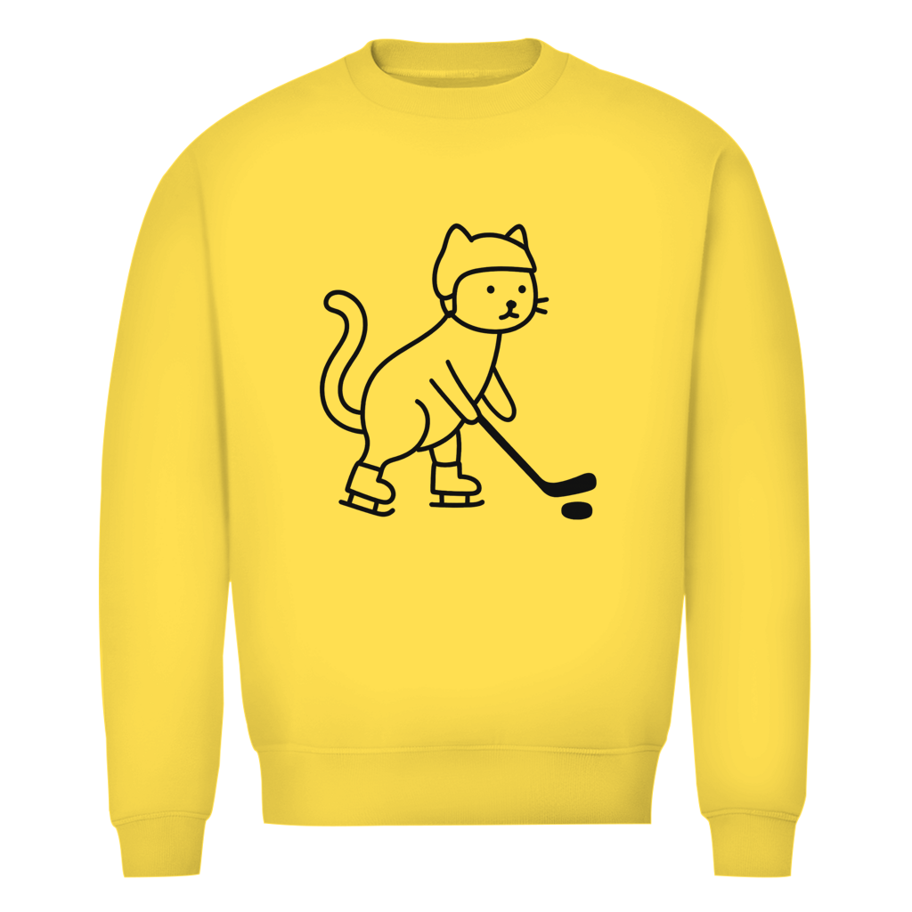 Unisex Sweatshirt HOCKEY CAT