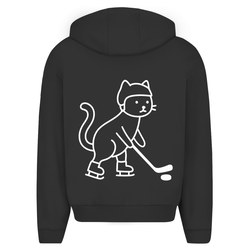Oversize Zipper HOCKEY CAT