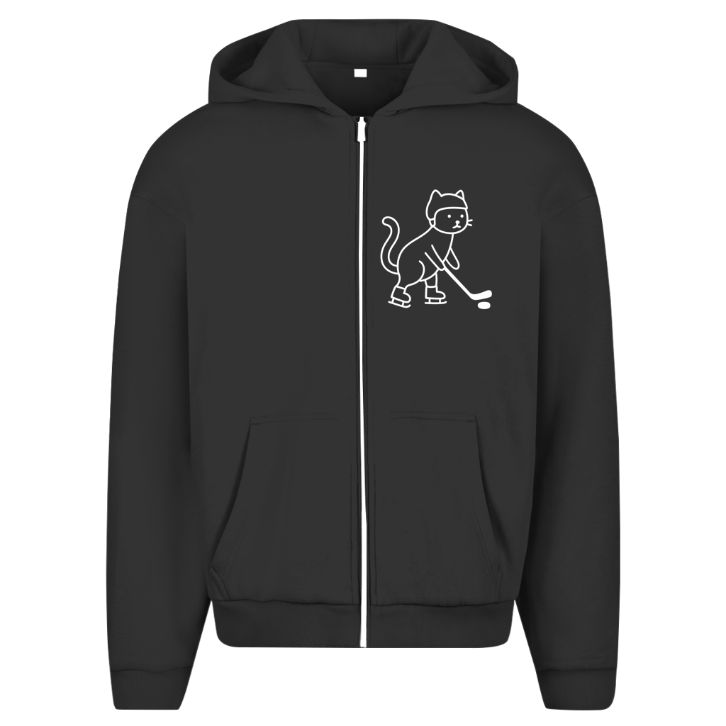 Oversize Zipper HOCKEY CAT