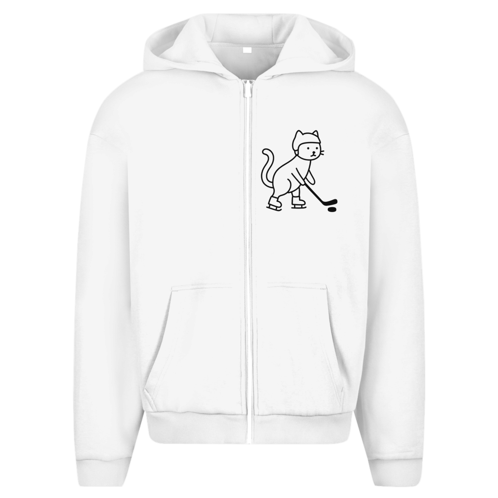Oversize Zipper HOCKEY CAT