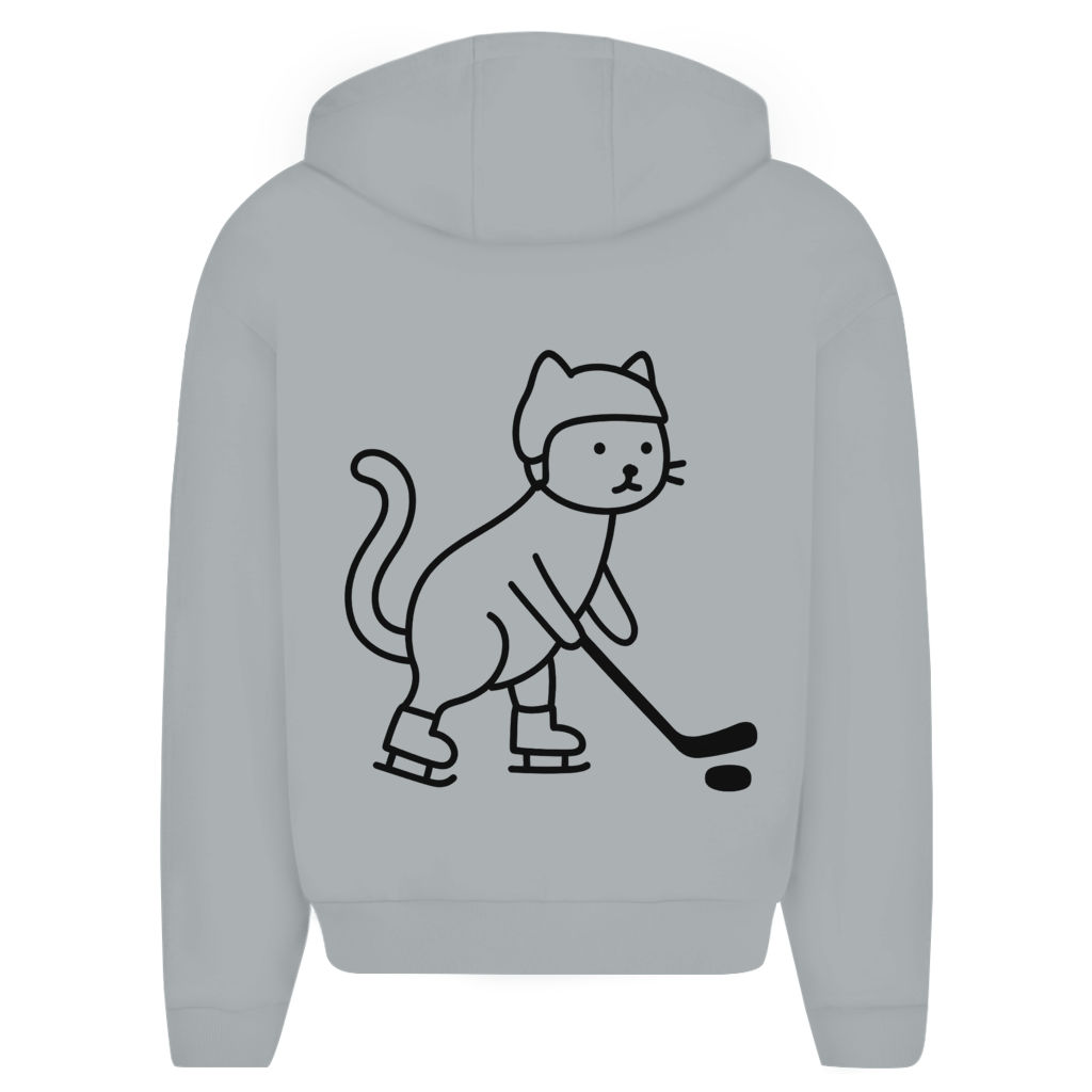 Oversize Zipper HOCKEY CAT