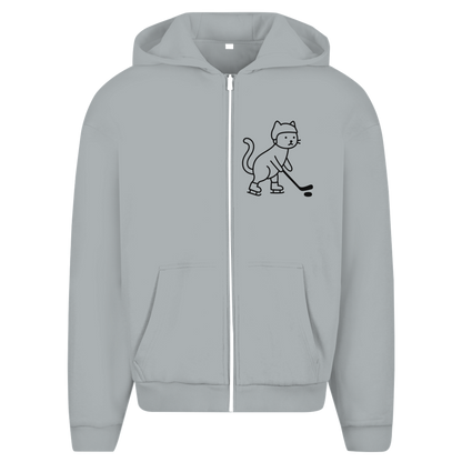 Oversize Zipper HOCKEY CAT