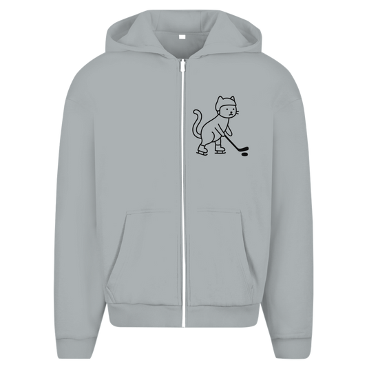 Oversize Zipper HOCKEY CAT