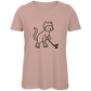 Ladies T-Shirt HOCKEY CAT