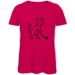 Ladies T-Shirt HOCKEY CAT