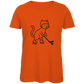 Ladies T-Shirt HOCKEY CAT