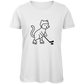 Ladies T-Shirt HOCKEY CAT