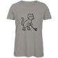 Ladies T-Shirt HOCKEY CAT