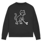 Ladies Sweatshirt HOCKEY CAT