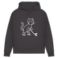 Damen Premium Hoodie HOCKEY CAT